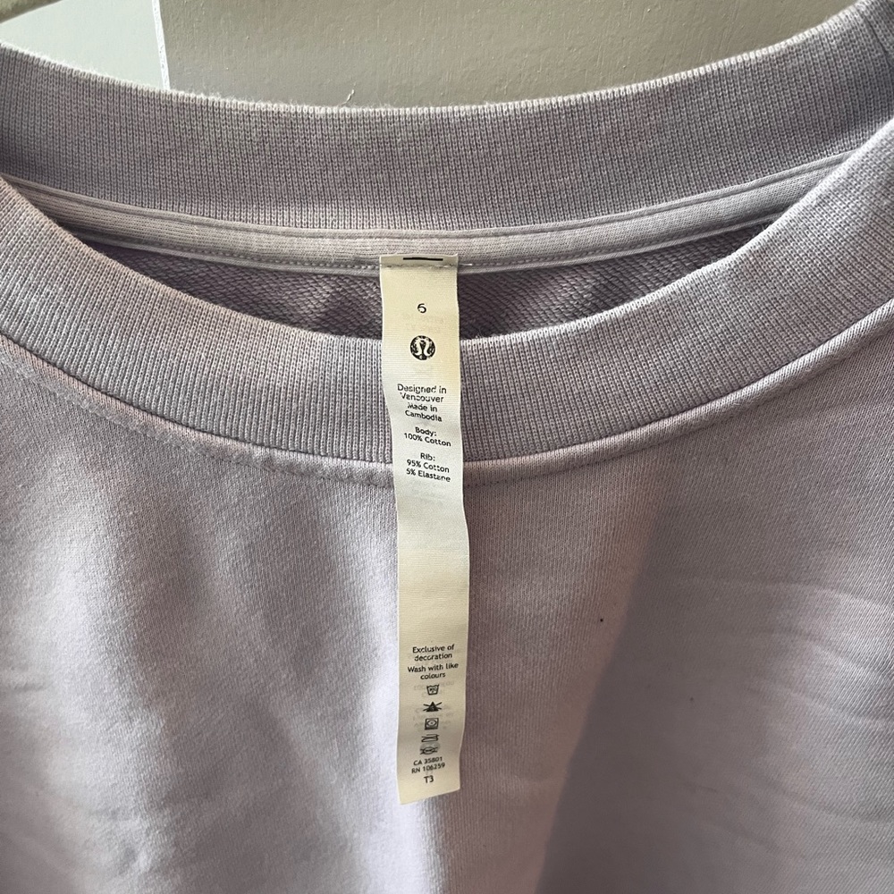 Lululemon Perfectly Oversized Crew